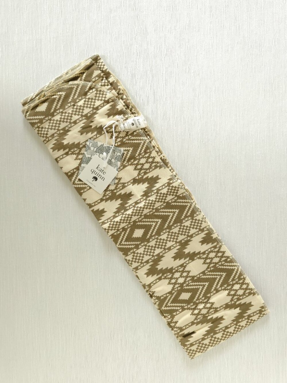 Kate Quinn Santa Fe Bamboo Swaddle Blanket New KQ Organics Newborn Baby
